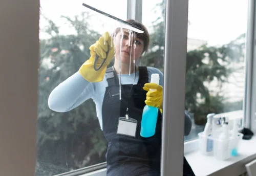 Nettoyage de vitres intérieures et extérieures à Castelnau-Pégayrols